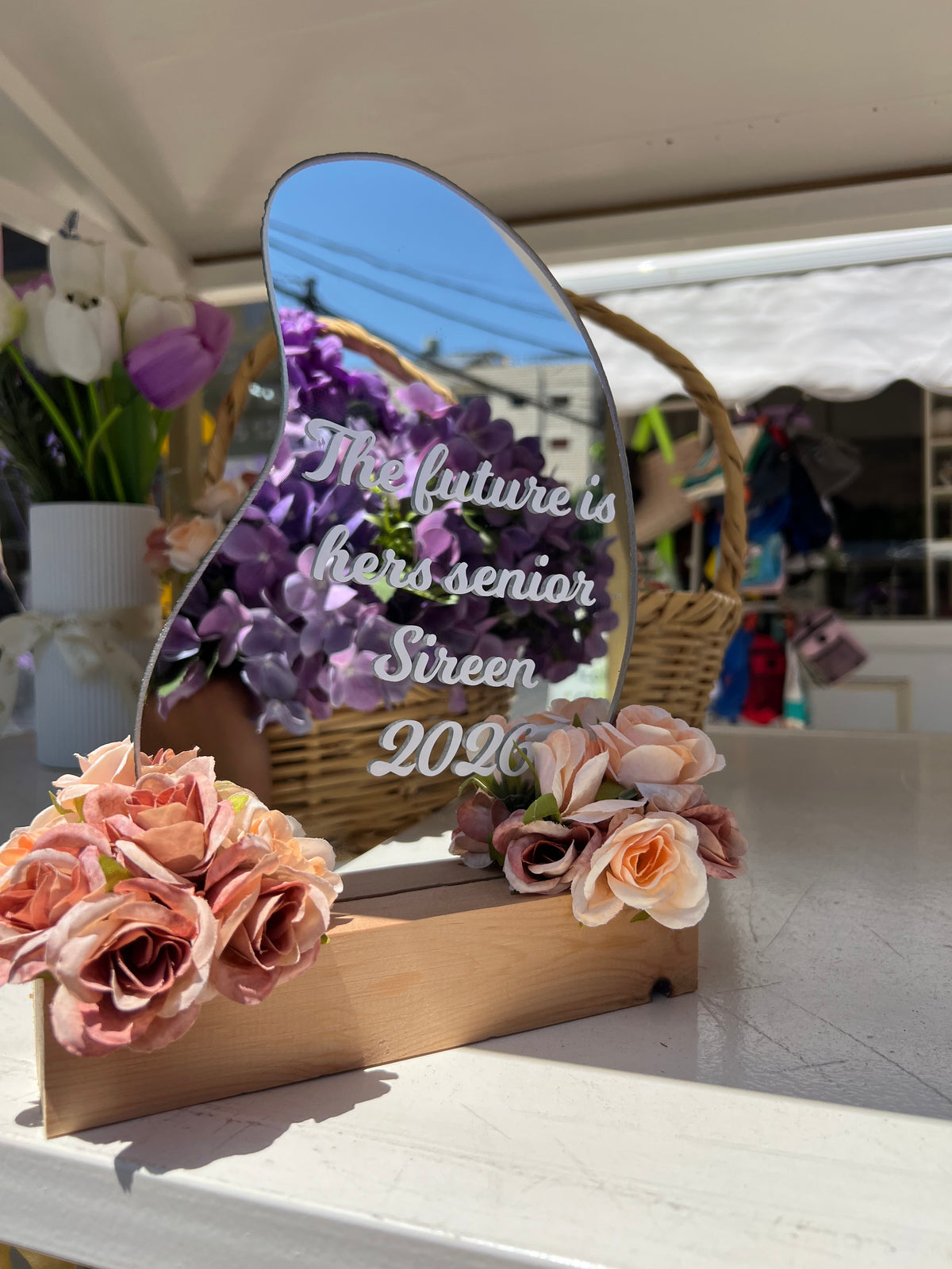 Personalized Graduation Mirror Plaque