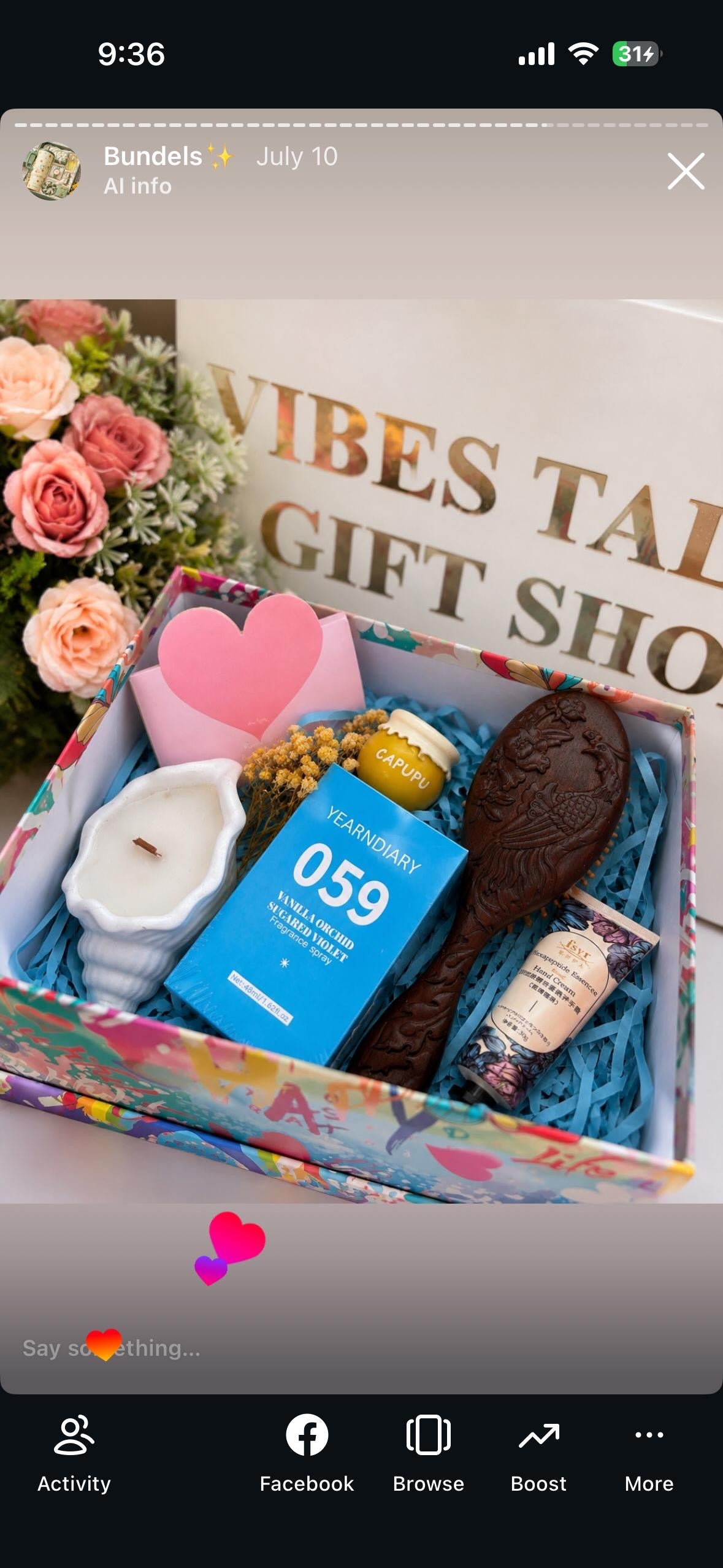 Premade Gift Box