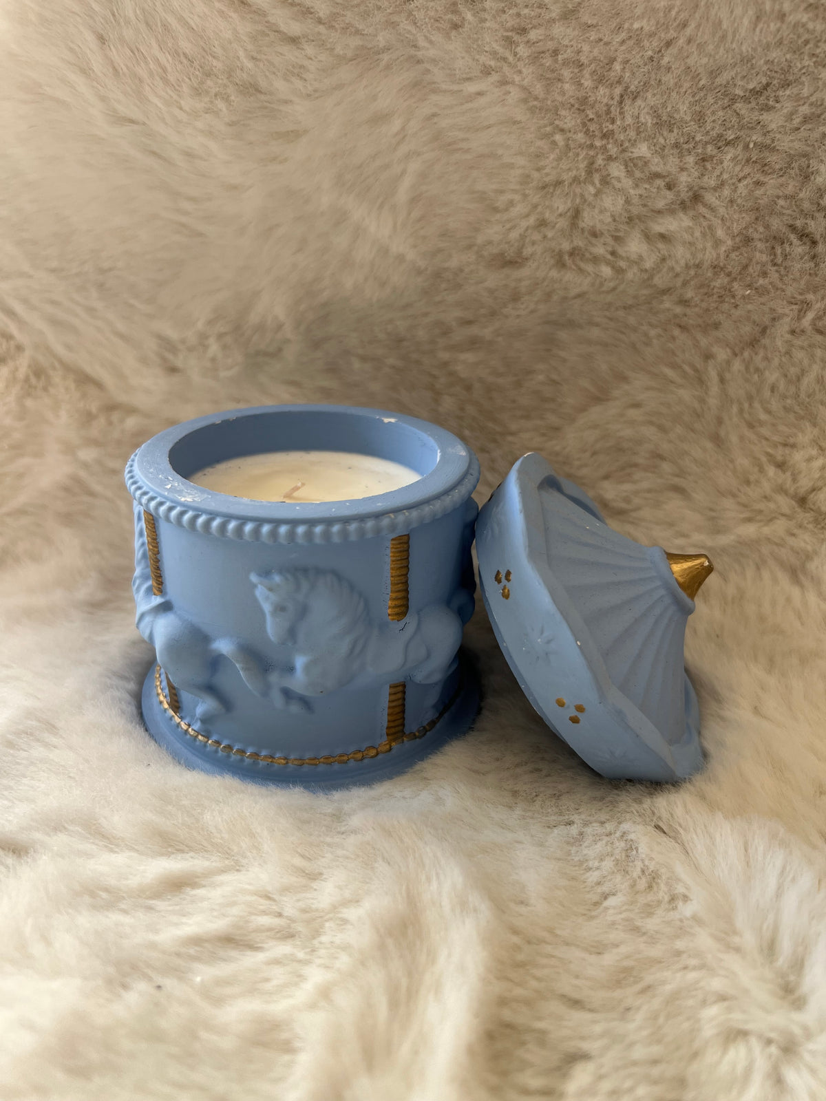 Carousel Decorative Candle