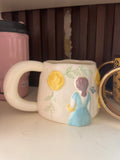 Floral Girl Ceramic Mug