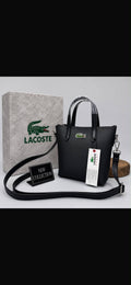 Mini Top-Handle Bag — Black
