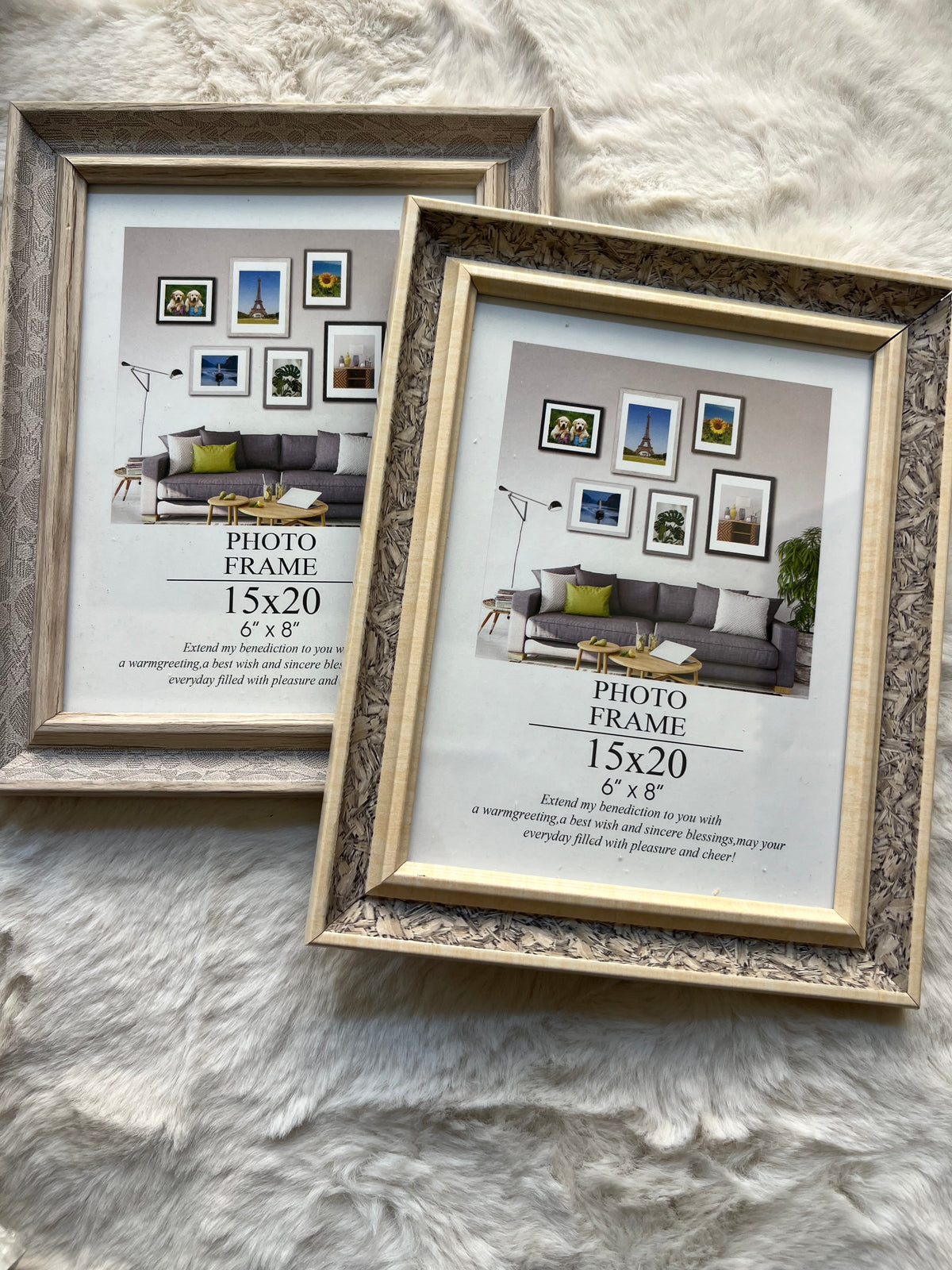 Rustic Wooden Photo Frame