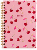 Cherry Spiral Notebook