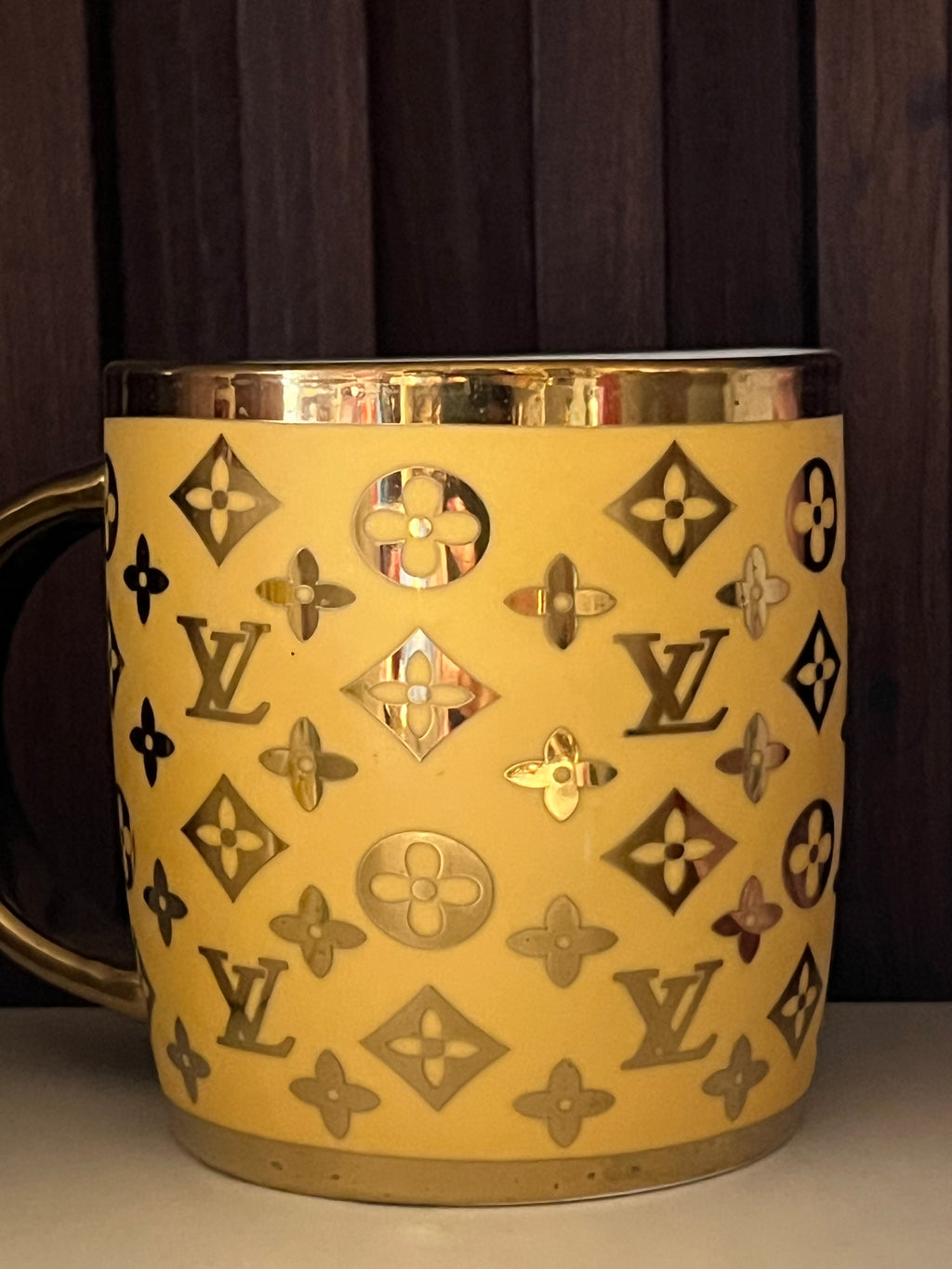 Luxury Monogram Ceramic Mug