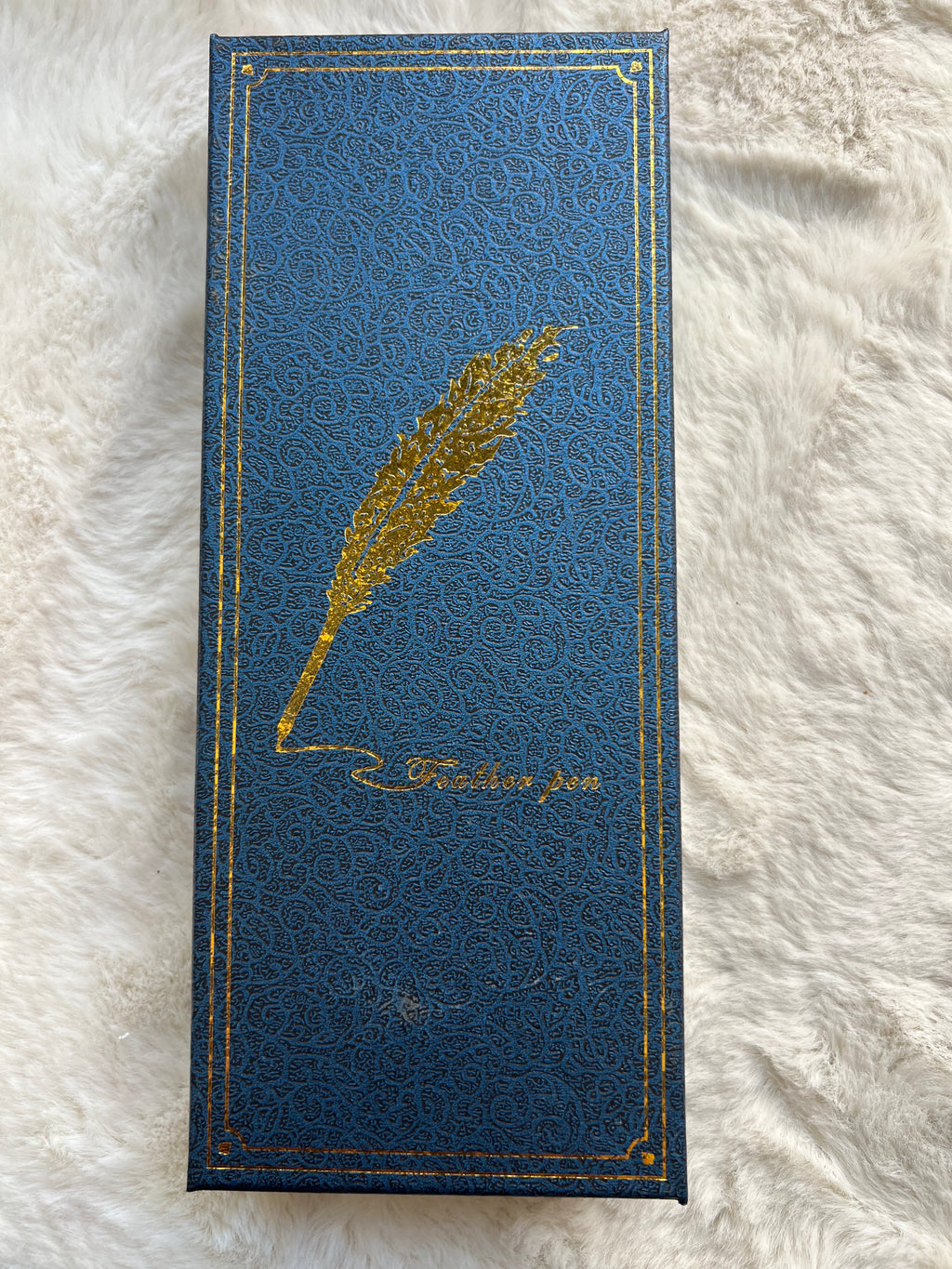 Vintage Feather Quill Pen Gift Set