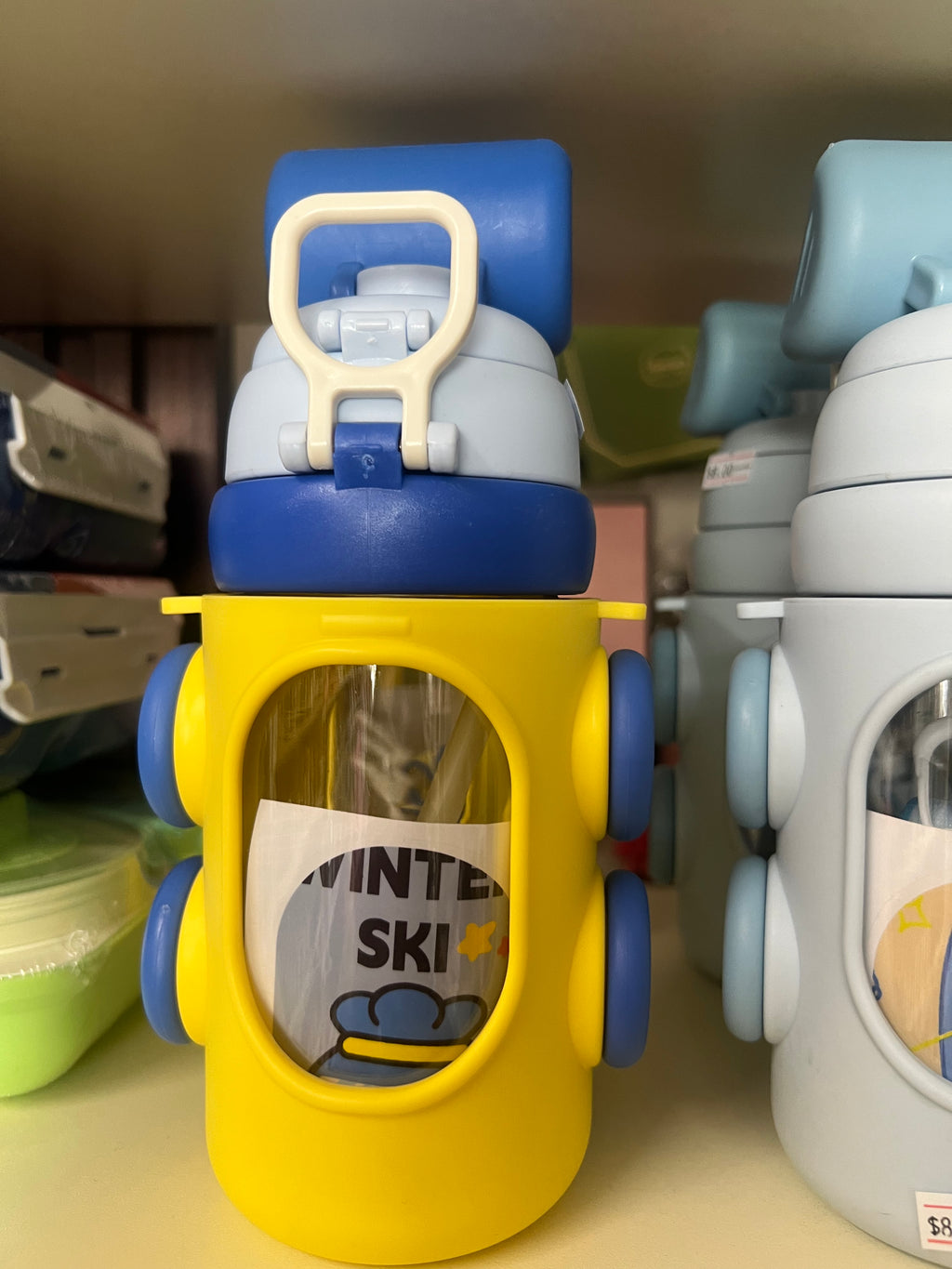 Kids Space Water Bottle with Straw