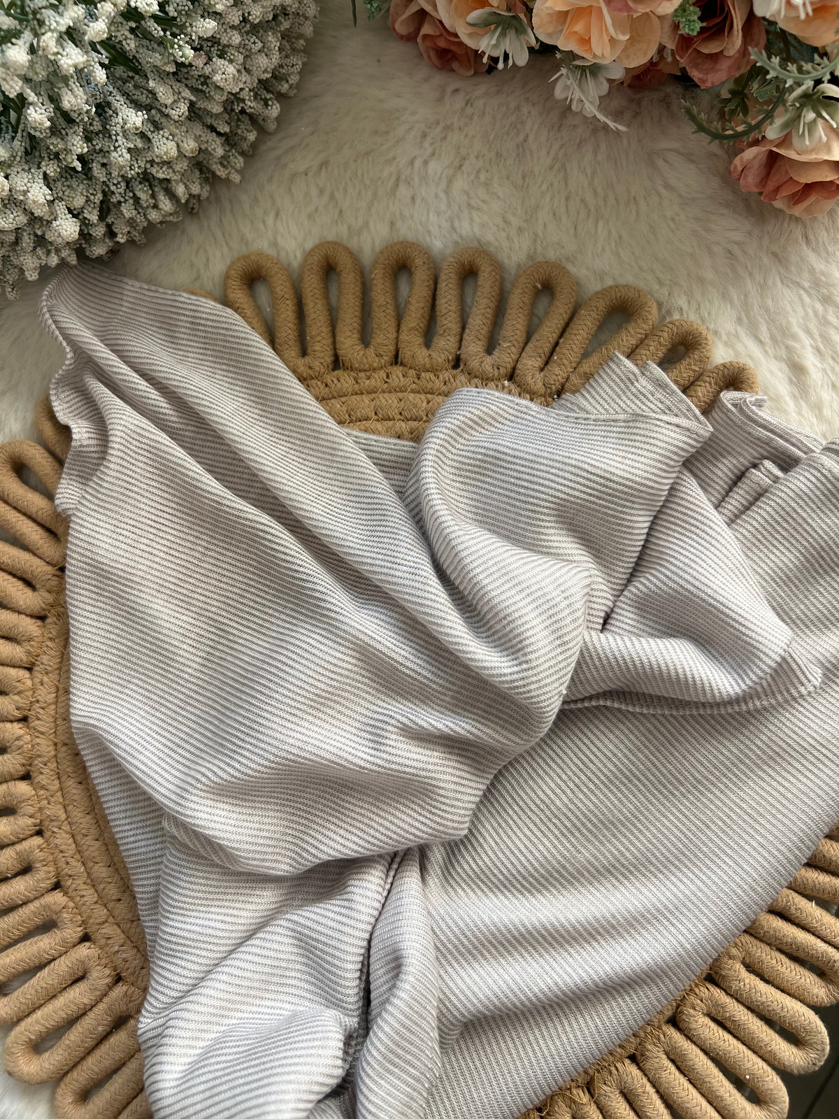 Shimmer White Hijab