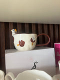 Kitty Peek Ceramic Mug