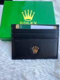Rolex Luxury Men’s Card Holder – Black