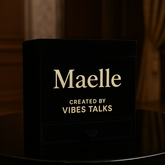 Black Velvet Drawer Box