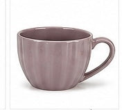 Ribbed Ceramic Mug