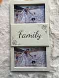 Family Double Photo Frame