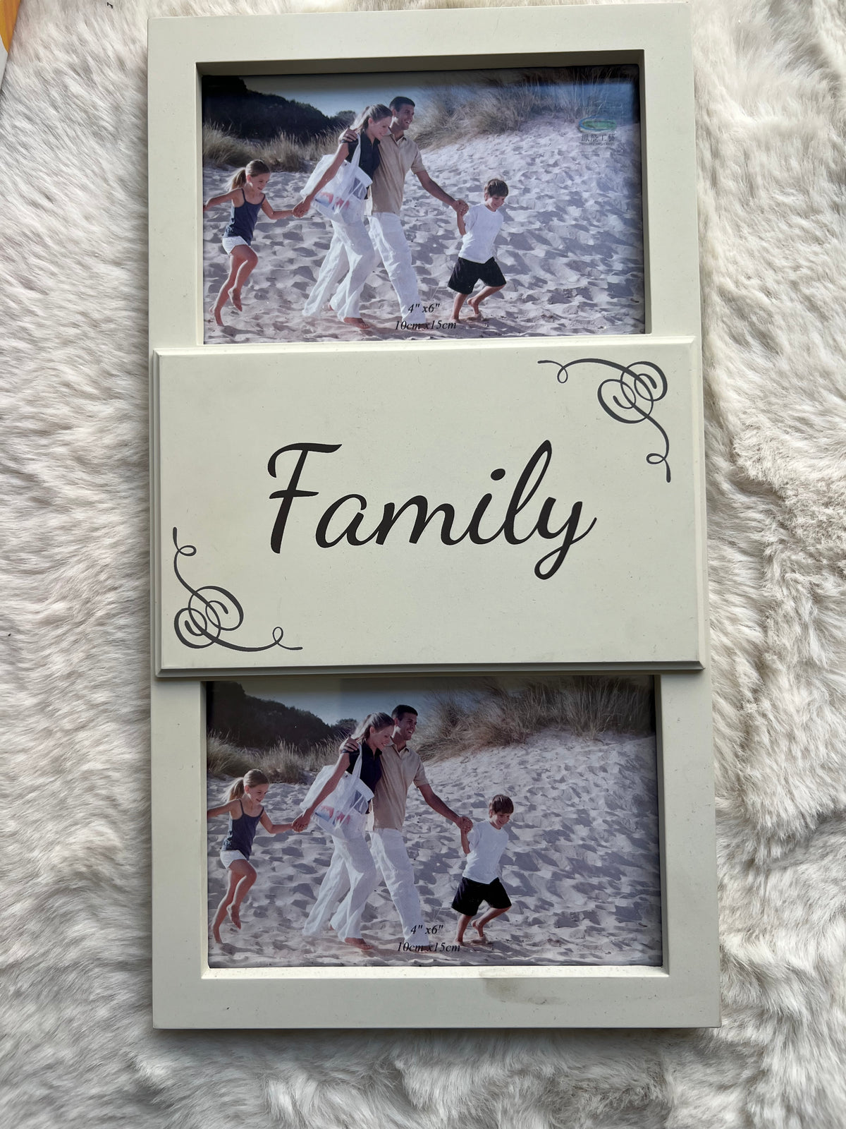 Family Double Photo Frame