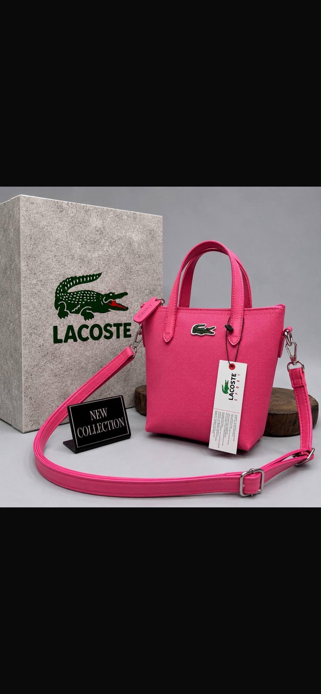 Mini Top-Handle Bag — Pink (New)