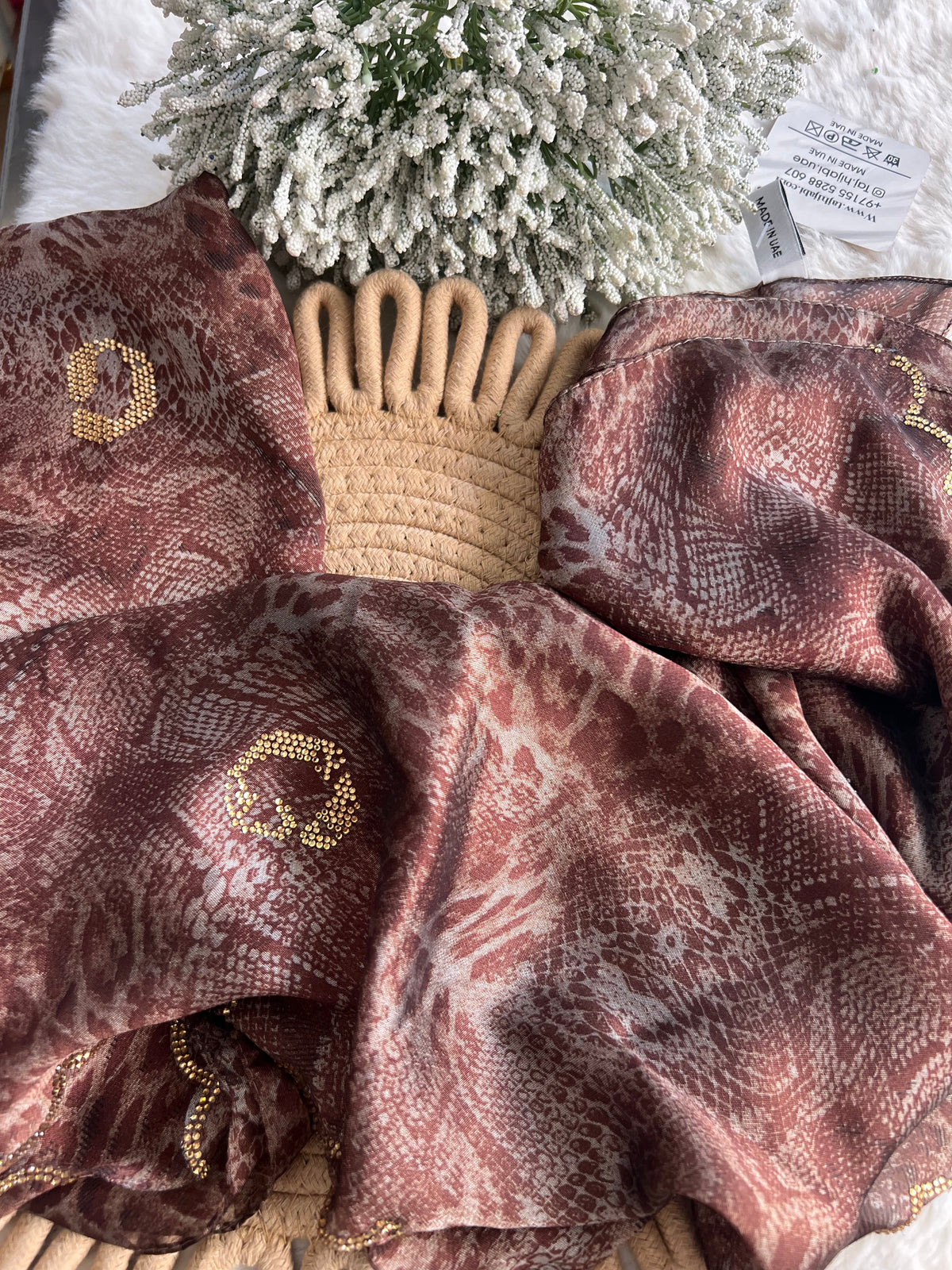 Elegant Printed Chiffon Hijab Collection