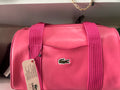 Lacoste Pink Duffle Bag