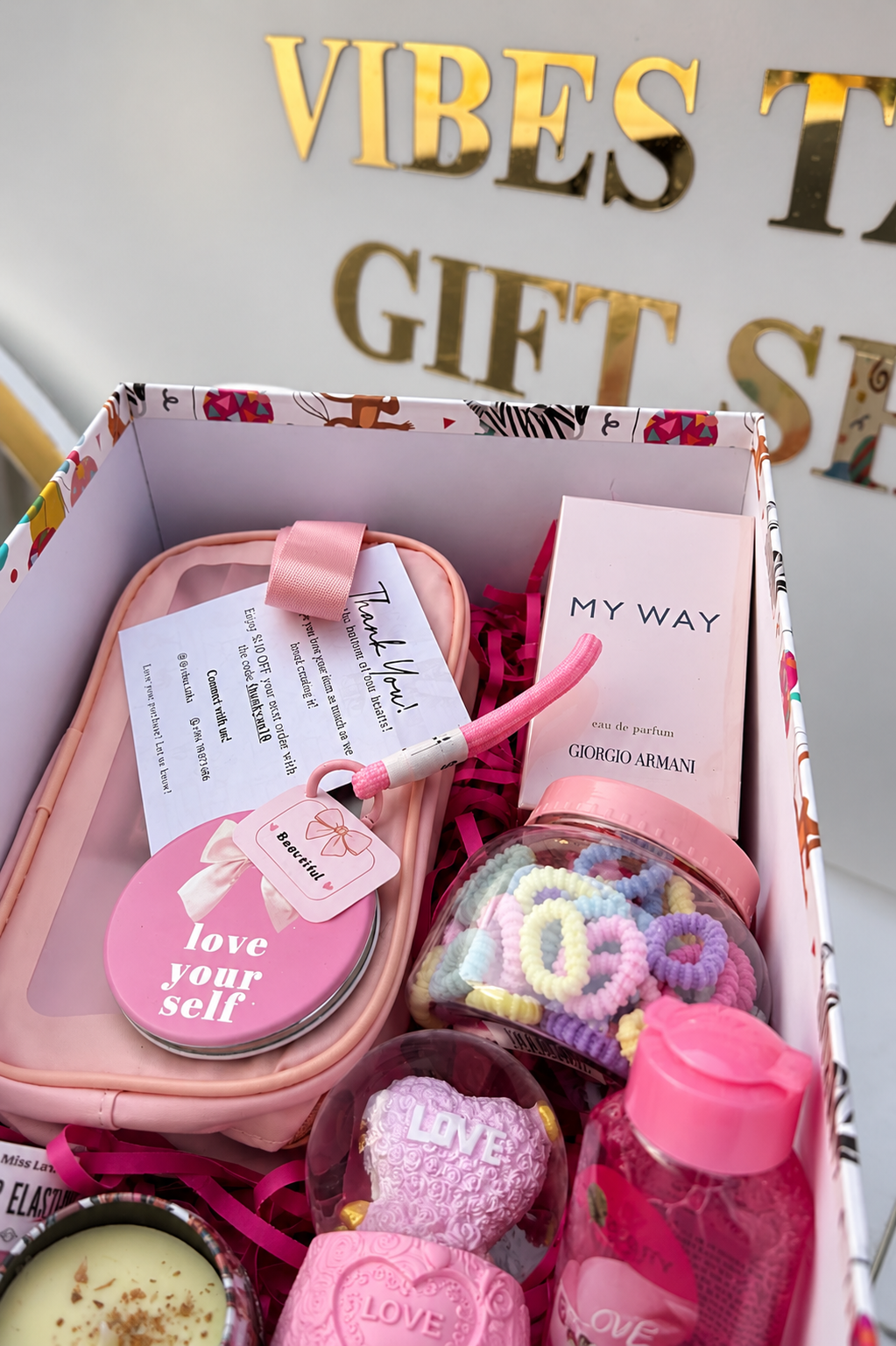 Premade gift box