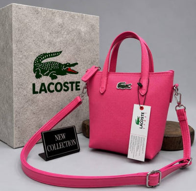 Mini Top-Handle Bag — Pink