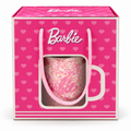 Pink Barbie-style boxed mug