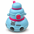 Blue and pink DREAM kids water bottle