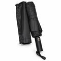 Black compact umbrella
