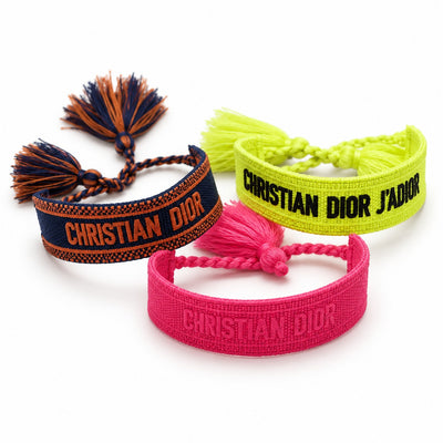 Christian Dior J'Adior Woven Bracelet