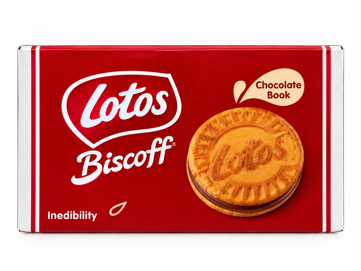 Lotos Biscoff Chocolate Book Notebook