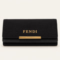Fendi Black Long Wallet