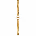 Gold Pavé Double-Link Chain Bracelet