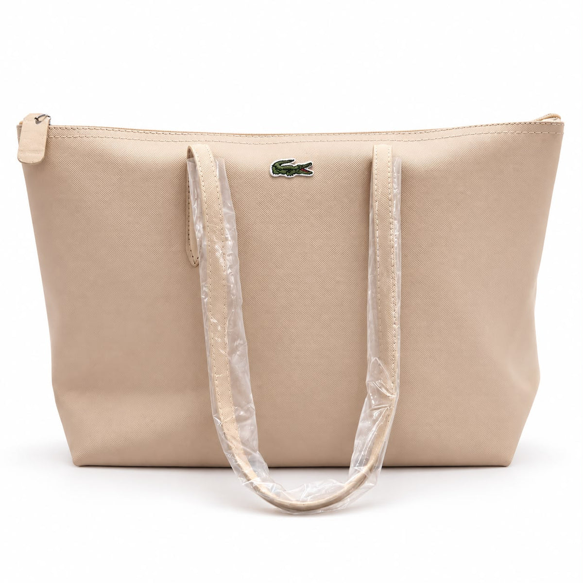 Lacoste Beige Tote Bag