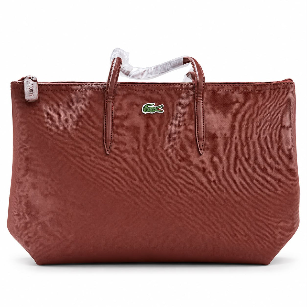 Lacoste Brown Tote Bag