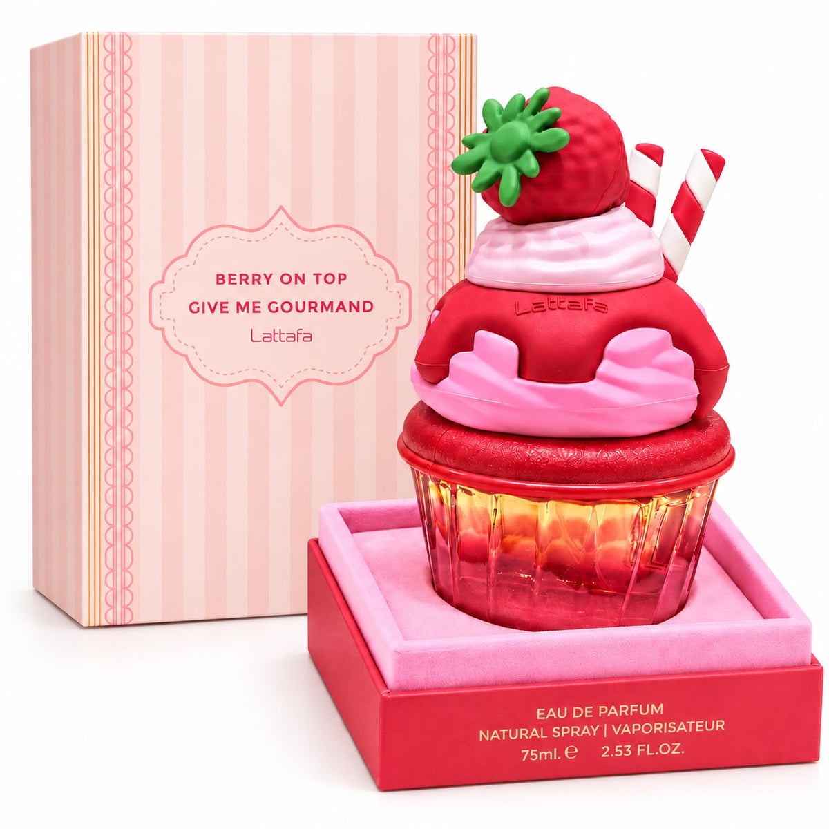 Lattafa Give Me Gourmand Berry on Top 75 ml