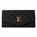 Louis Vuitton Black Monogram Long Wallet
