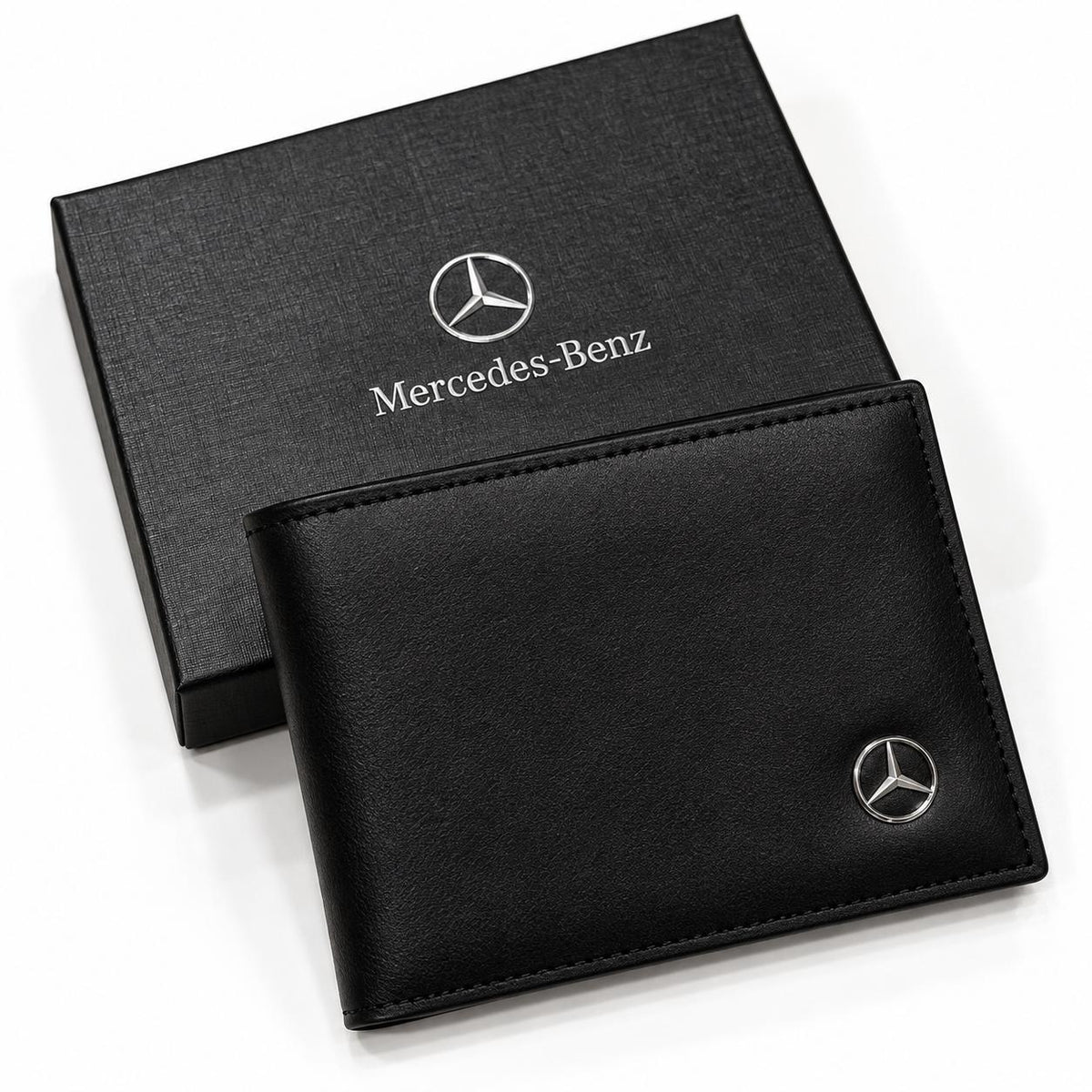 Mercedes-Benz Black Bifold Wallet