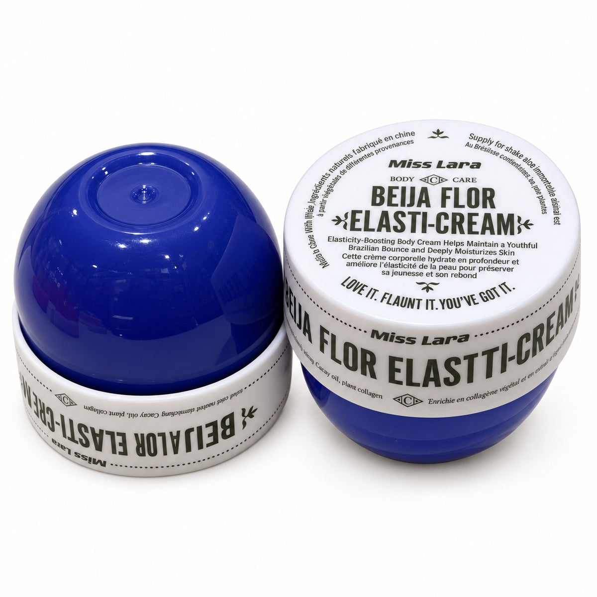 Miss Lara Beija Flor Elasti-Cream blue body cream