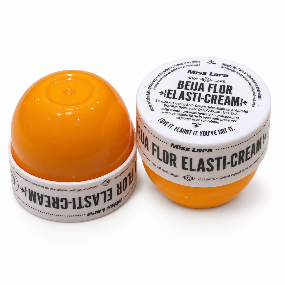 Miss Lara Beija Flor Elasti-Cream orange body cream