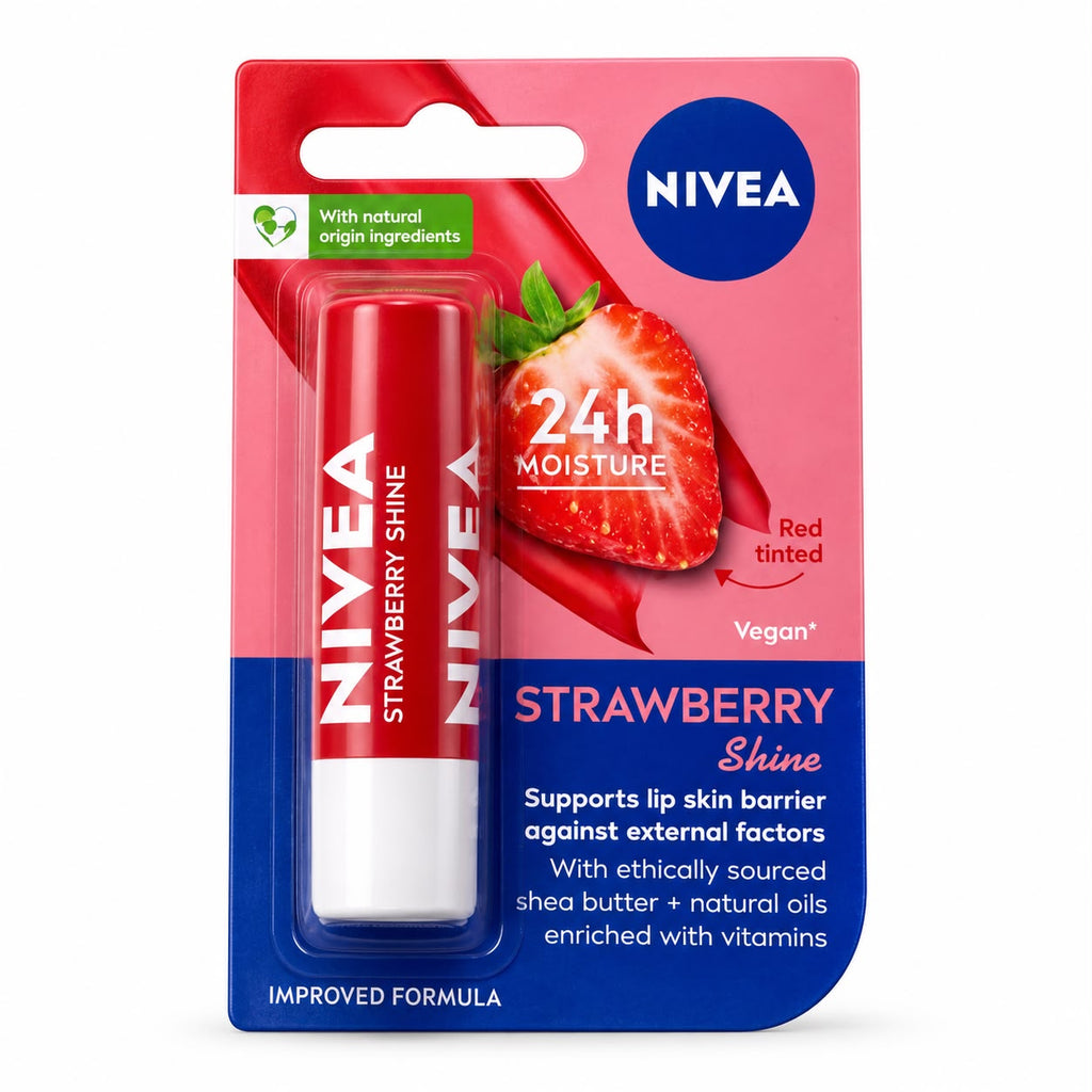 NIVEA Strawberry Shine lip balm