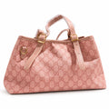 Pink Monogram Tote Handbag