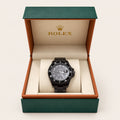 Rolex-Style Black Diver Watch