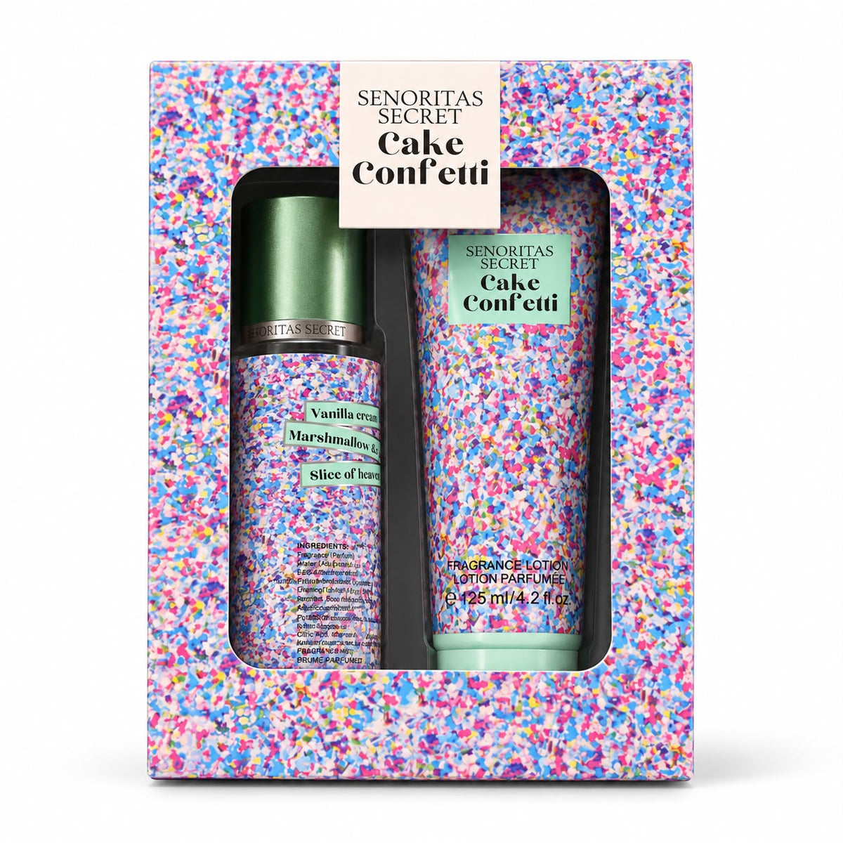 Senoritas Secret Cake Confetti Gift Set
