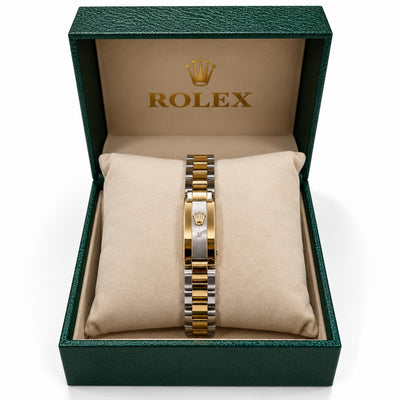 Rolex-Style Two-Tone Link Bracelet