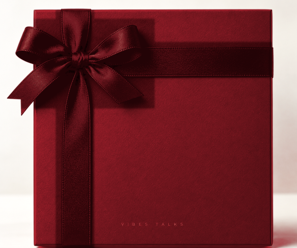 Large Vibes Talks gift box — Red