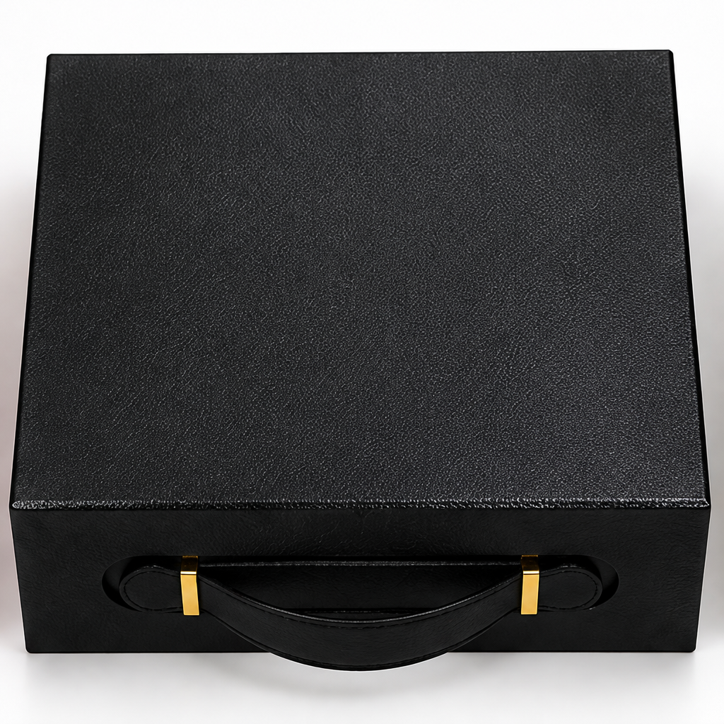 black gift box without a name