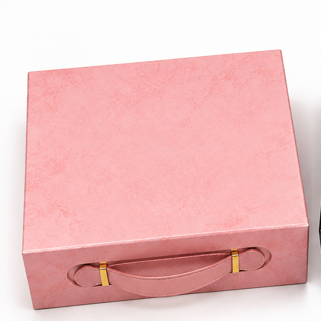 pink gift box without a name