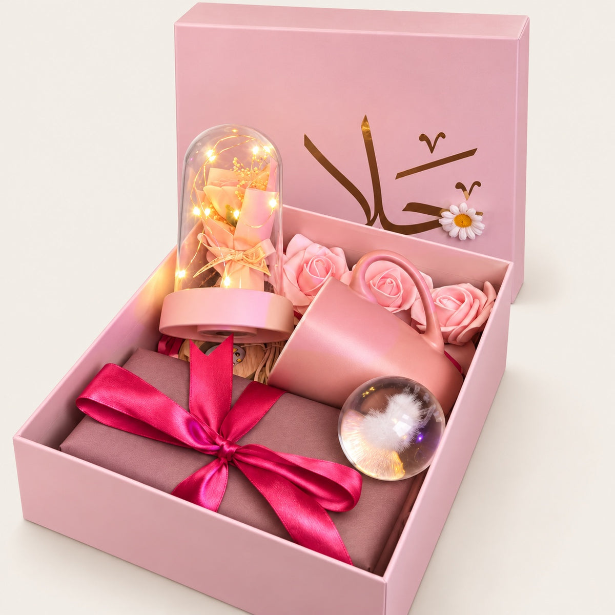 Pink Rose Luxury Gift Box