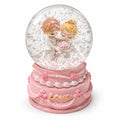 Wedding Couple Snow Globe – Pink