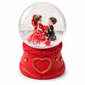 Wedding Couple Snow Globe – Red