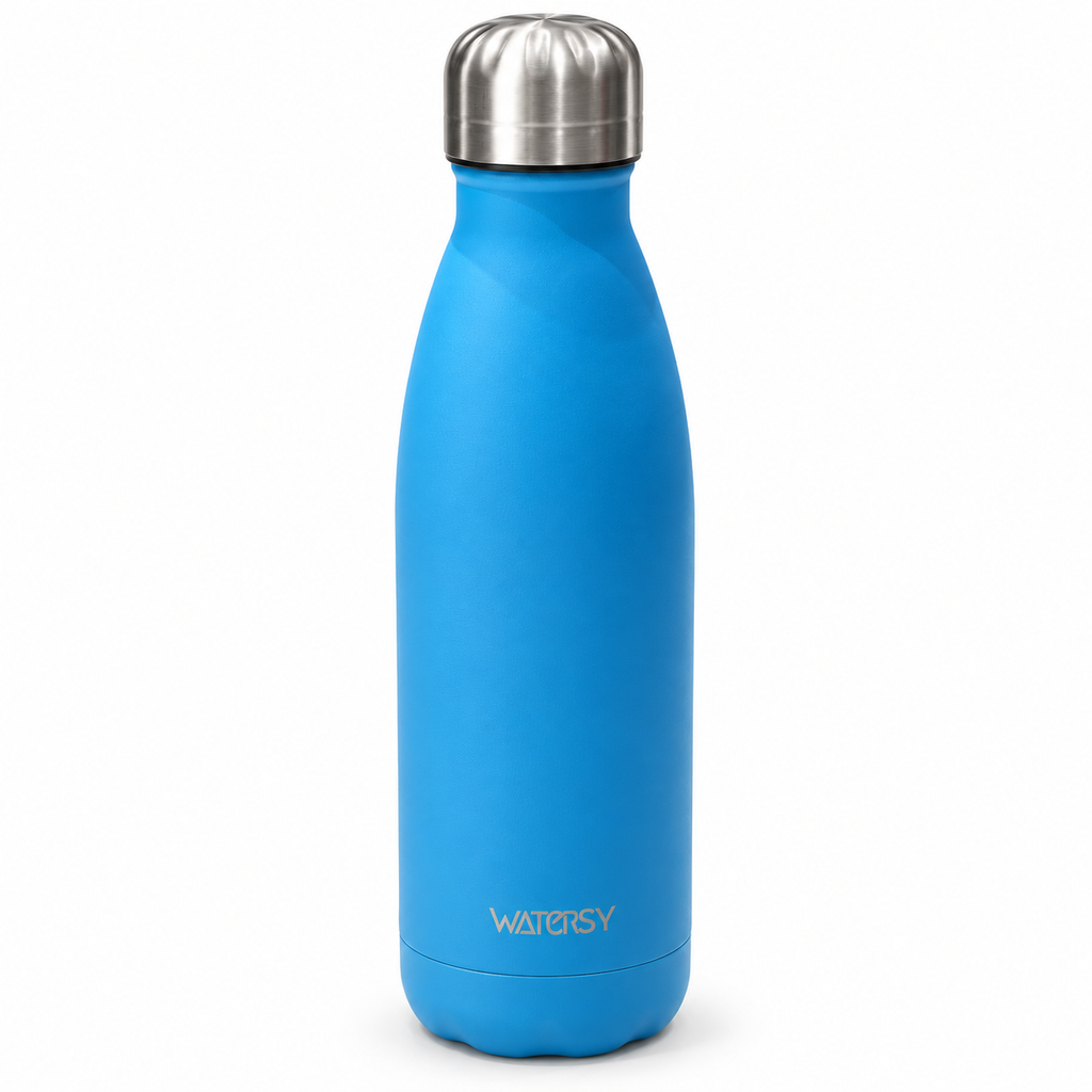 Watersy blue insulated bottle
