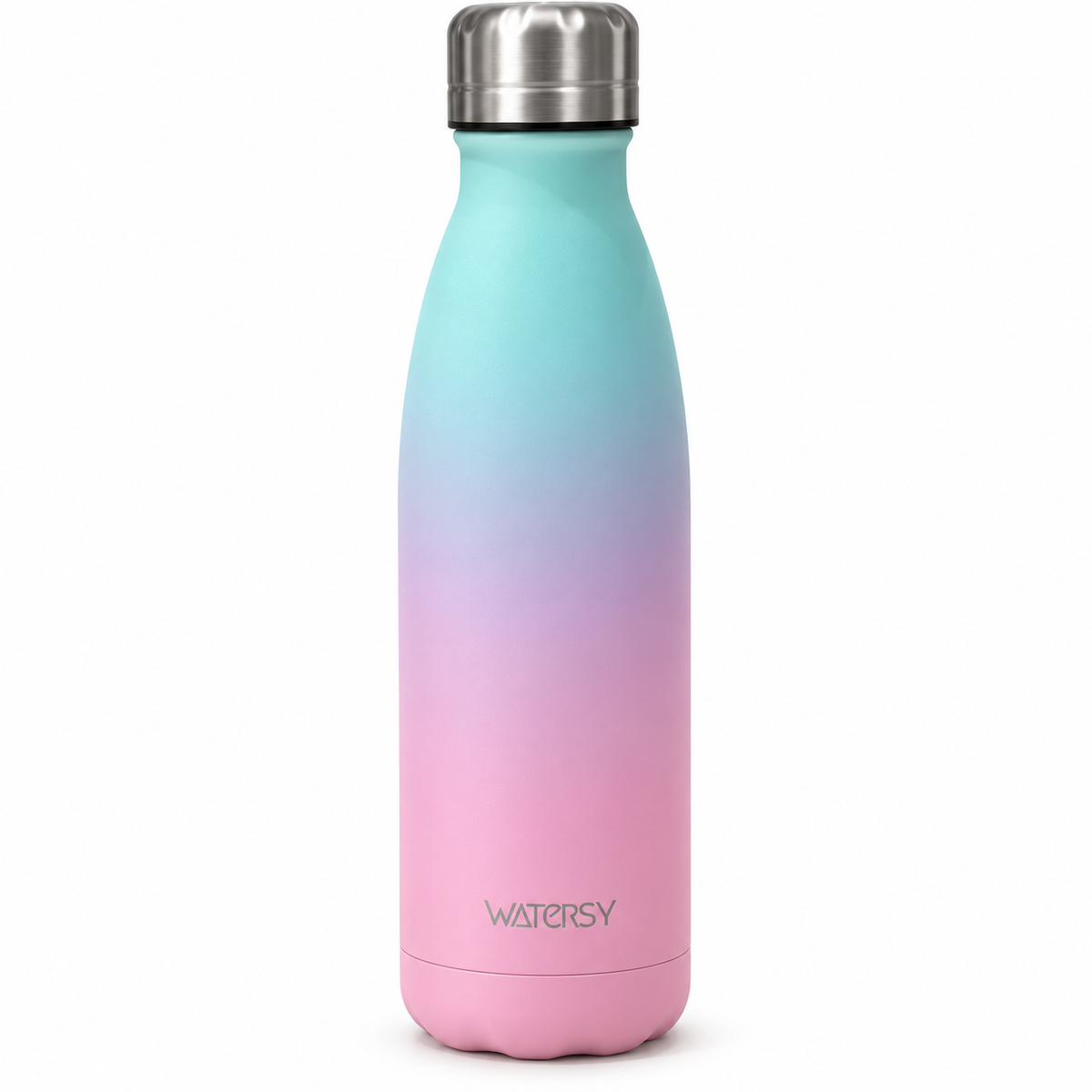 Watersy mint pink gradient insulated bottle